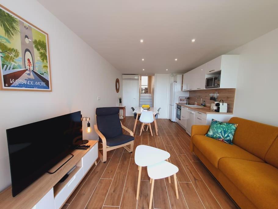 T2 Fidji Vue Port Et Mer Parking Clim Wifi - Rossiconciergerie - Linge En Option La Grande-Motte Exterior foto